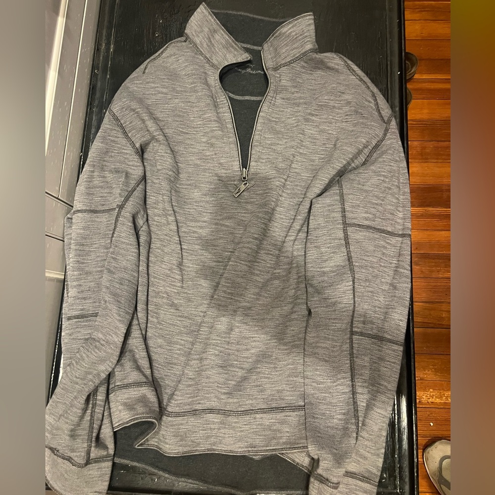 Tommy Bahama reversible 1/4 zip